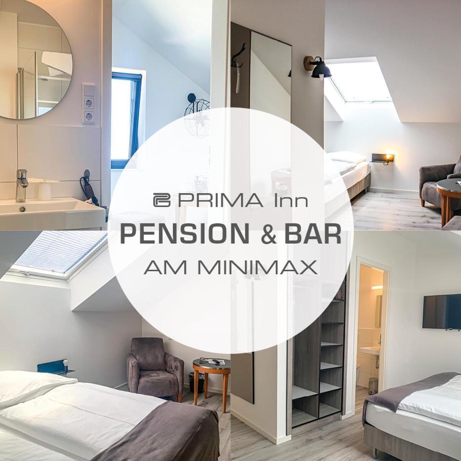 Prima Inn Unterkunft Direkt Ueber Der "Bar Am Minimax" Нойрупин Екстериор снимка